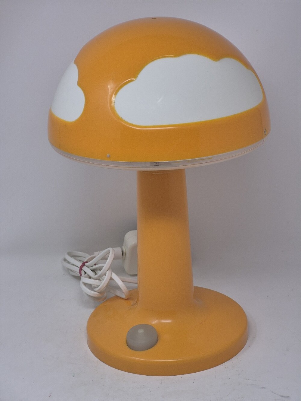 Ikea Skojig Orange Mushroom Cloud Lamp